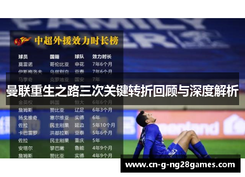 曼联重生之路三次关键转折回顾与深度解析